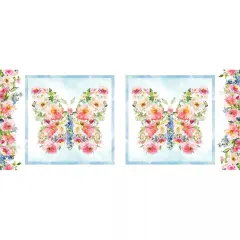 Victoria Panel 23 x 44 In Floral Cotton Fabric by In the Beginning