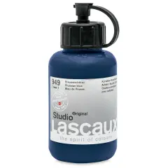 Lascaux Studio Acrylics - Prussian Blue, 85 ml bottle