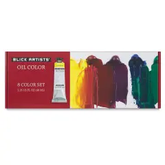 Blick Artists' Oil Color - Set of 8 colors, 40 ml tubes