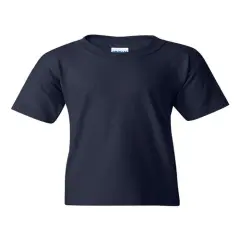 Gildan&reg; Heavy Cotton Youth Crewneck Short Sleeve T-Shirt - 5000B Navy