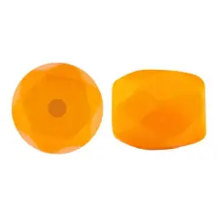 Baros Par Puca&reg; Czech glass bead, Frost Tangerine Matte, 10 grams