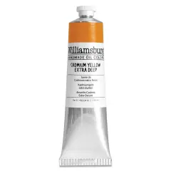 Williamsburg Handmade Oil Paint - Cadmium Yellow Extra Deep, 150 ml tube