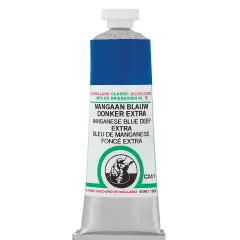 Old Holland Classic Oil Color - Manganese Blue Deep Extra, 40 ml tube