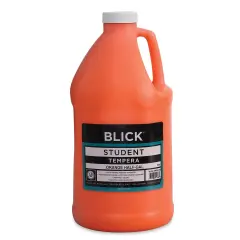 Blick Student Tempera Paint - Orange, 64 oz bottle