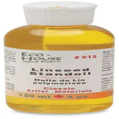 Eco-House Linseed Stand Oil - 4 oz bottle