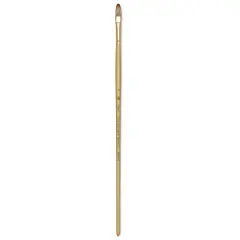 Princeton Synthetic Mongoose Brush - Filbert, Long Handle, Size 8