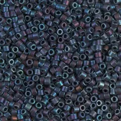 Miyuki Delica Bead 10/0, DBM0325, Matte Metallic Blue Iris