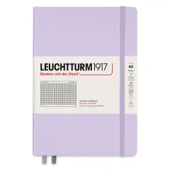 Leuchtturm1917 Squared Hardbound Notebook - Lilac, 5-3/4" x 8-1/4"