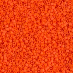 Miyuki Delica Bead 11/0, DB0752, Matte Op Orange, 50 grams