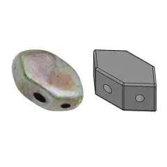 Paros&reg; Par Puca&reg;, PRS-0300-65431, Opaque Mix Blue/Green Ceramic Look