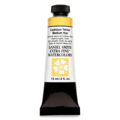 Daniel Smith Extra Fine Watercolor - Cadmium Yellow Medium Hue, 15 ml Tube
