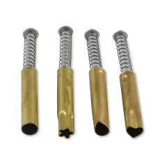 Kemper Pattern Cutters - Set of 4, 3/16", Assorted Shapes