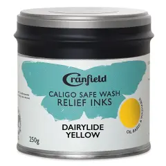 Cranfield Caligo Safe Wash Relief Ink - Diarylide Yellow, 250 g