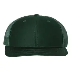 Richardson&reg; Snapback Trucker Cap Dark Green