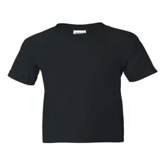 Gildan&reg; DryBlend Youth Short Sleeve Crewneck T-Shirt Black