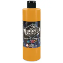 Createx Wicked Colors Airbrush Color - 16 oz, Golden Yellow