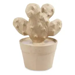 DecoPatch Paper Mache Cactus - Polka Dot Cactus