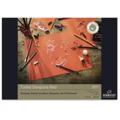 Rembrandt Toned Mixed Media Pad - Sanguine Red, 11.7" x 8.3"