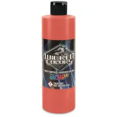 Createx Wicked Colors Airbrush Color - 16 oz, Fluorescent Orange