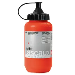 Lascaux Artist Acrylics - Cadmium Orange Deep, 390 ml Tube