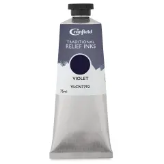 Cranfield Traditional Relief Ink - Violet, 75 ml