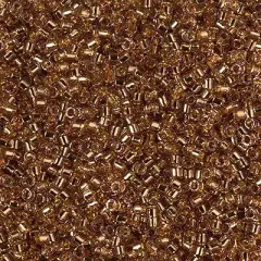 Miyuki Delica Bead 11/0 - DB2524 - 24kt Gold Lined Pale Rose