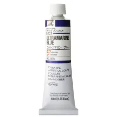 Holbein Artists' Oil Color - Ultramarine Blue, 40 ml tube