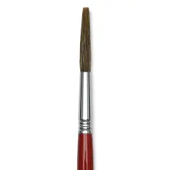 Escoda Light Ox Hair Long Highliner Brush - Round Square, Size 22