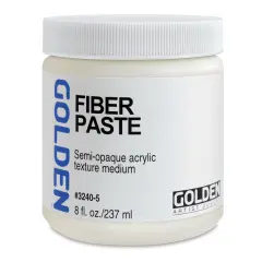 Golden Molding Paste Medium - Fiber, 8 oz jar