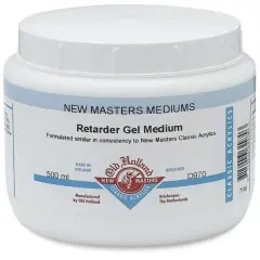 Old Holland New Masters Retarder Gel Medium - 500 ml jar