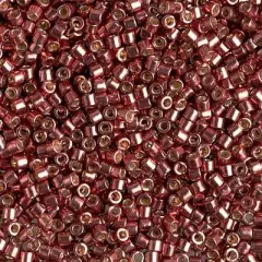 Miyuki Delica Bead 10/0, DBM1842, Duracoat Galvanized Dark Berry