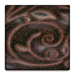 Amaco Opalescent Glaze - Pint, Mottled Burgundy