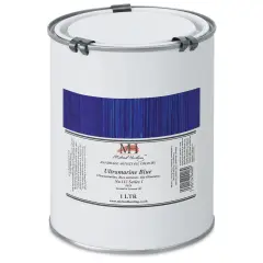 Michael Harding Artists Oil Color - Ultramarine Blue, 1 Liter