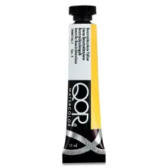 QoR Modern Watercolors - Benzimdazolane Yellow, 11 ml tube