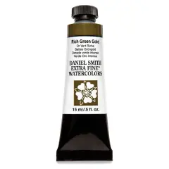 Daniel Smith Extra Fine Watercolor - Rich Green Gold, 15 ml Tube