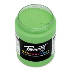 Permaset Aqua Fabric Ink - Supercover Glow Green, 300 ml