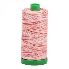 Aurifil Mako Cotton Thread Mango Mist Variegated 4659 40wt 1049yd