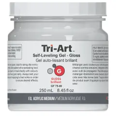 Tri-Art Self-Leveling Gel Medium - Gloss, 250 ml