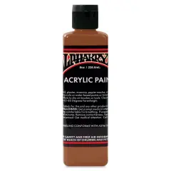 Alpha6 Alphakrylic Acrylic Paint - Metallic Bronze, 8 oz