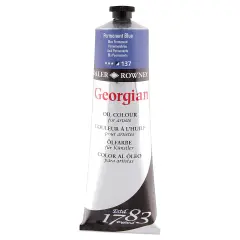 Daler-Rowney Georgian Oil Color - Permanent Blue, 225 ml tube