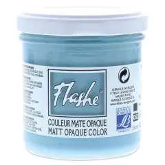 Lefranc & Bourgeois Flashe Vinyl Paint - Blue Ash, 125 ml jar