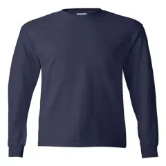 Hanes&reg; Authentic Long Sleeve T-Shirt Navy