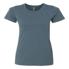 Next Level&reg; Colors Crew Neck Women's CVC T-Shirt Indigo