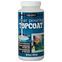 DecoArt Clear Pouring Topcoat - 16 oz