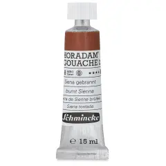 Schmincke Horadam Artist Gouache - Burnt Sienna, 15 ml tube