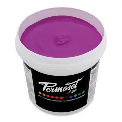Permaset Aqua Fabric Ink - Supercover Glow Violet, Liter