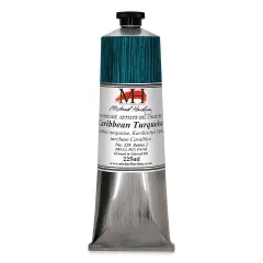 Michael Harding Artists Oil Color - Caribbean Turquoise, 225 ml tube