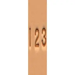 Tandy Leather Easy-to-Do Stamp Set Numbers 6 mm (1/4) 4904-00