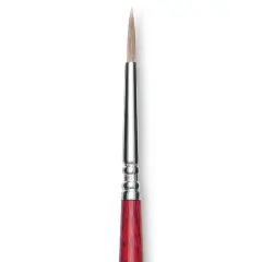 Escoda Opera Takatsu Synthetic Brush - Round, Long Handle, Size 2