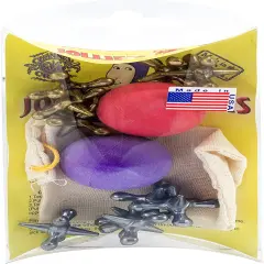 Channel Craft Jollies Jacks Travel Set with Muslin Pouch and Rules